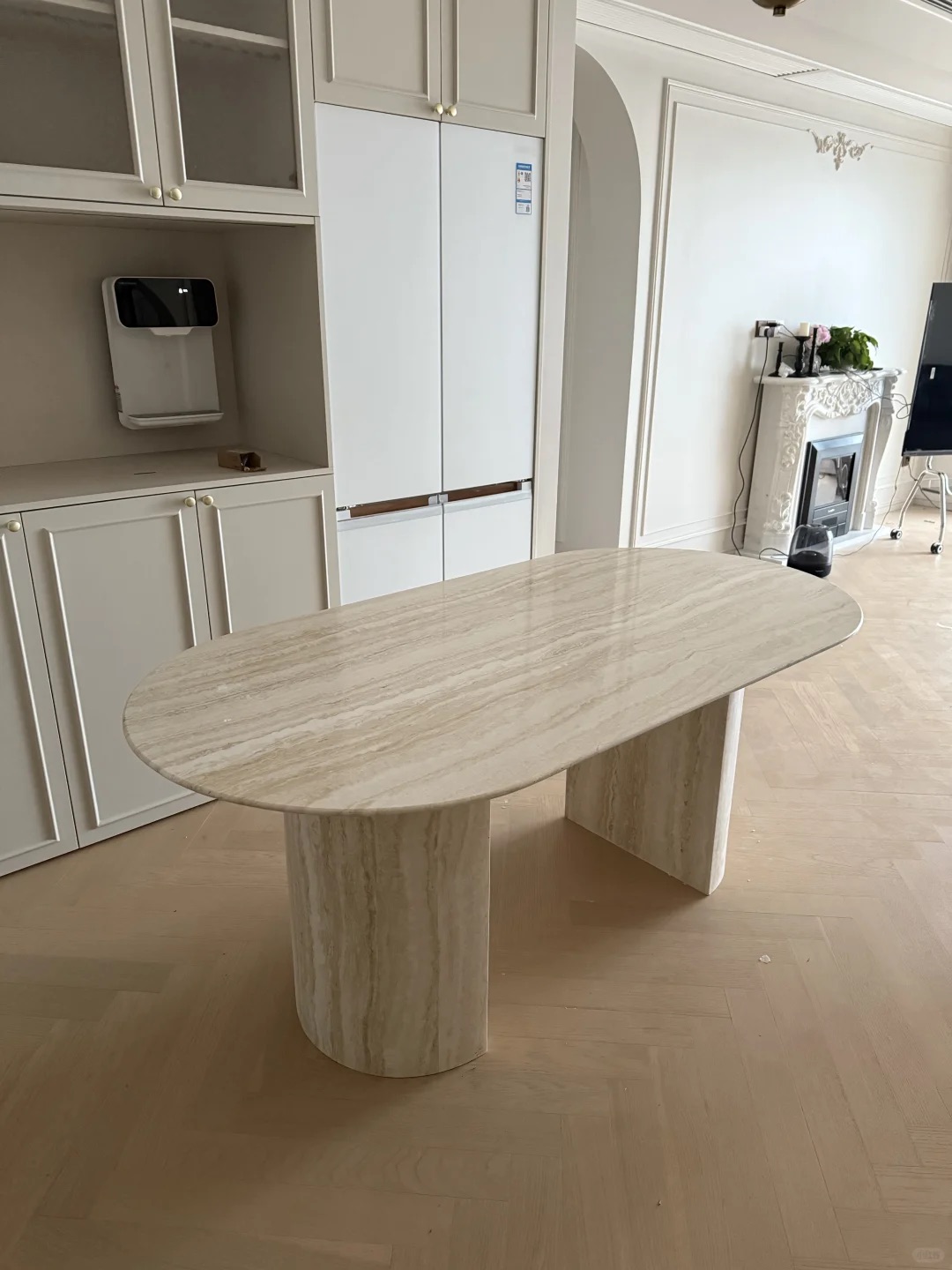 Eleganza senza tempo con travertino
