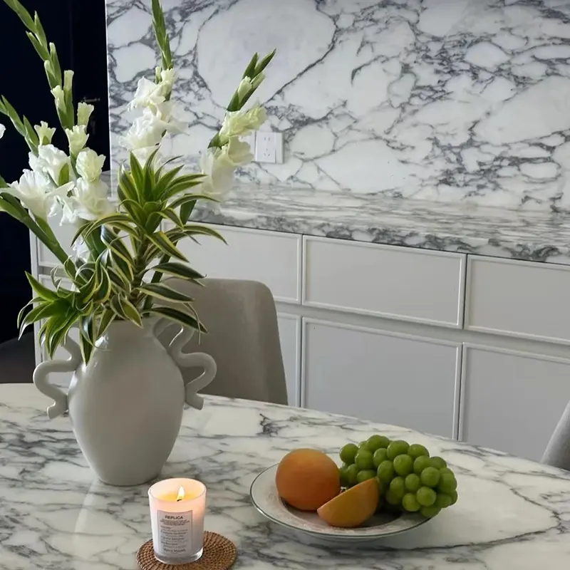 Lastra di marmo Arabascato Carrara