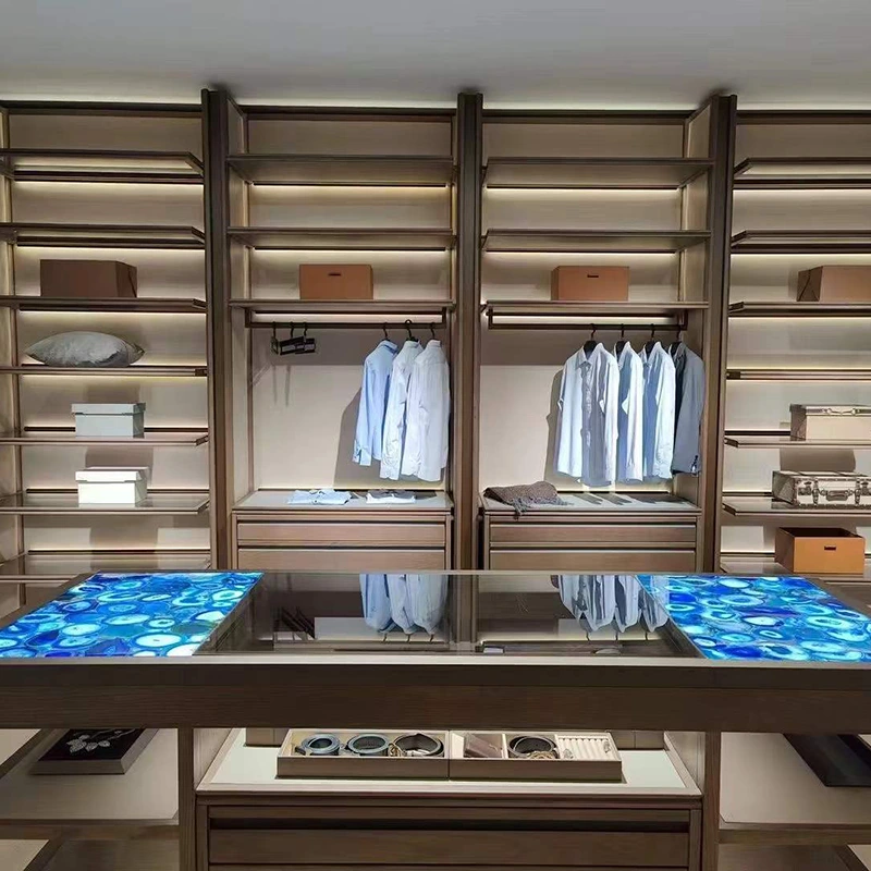Tabletop agata blu