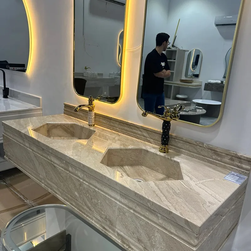 Lastra di marmo dino beige