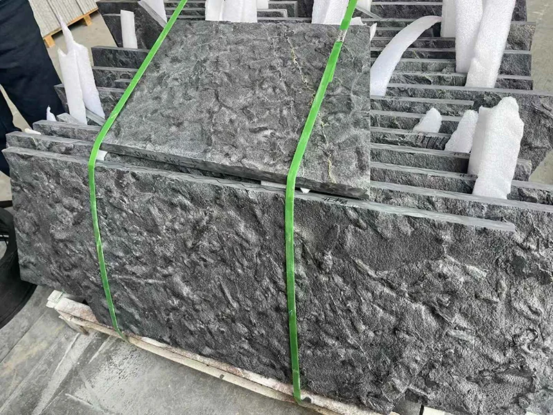 Versace Black Granite Slab