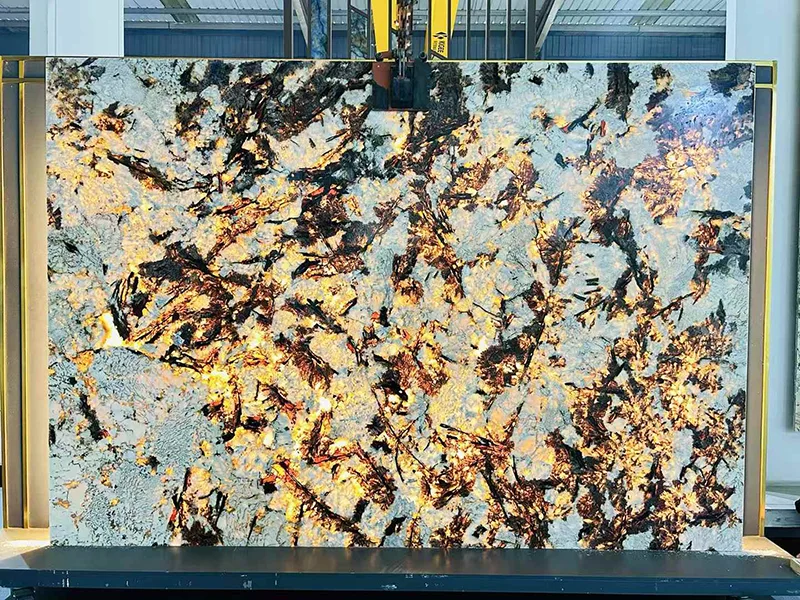 Splendor White Granite Slab