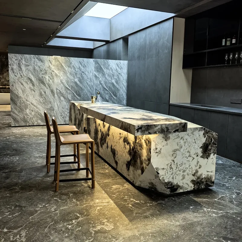 Lastra di granito bianco splendore